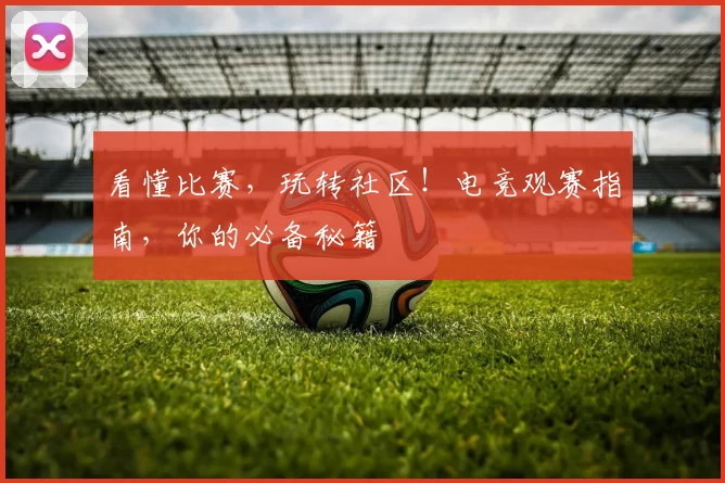看懂比赛，玩转社区！电竞观赛指南，你的必备秘籍